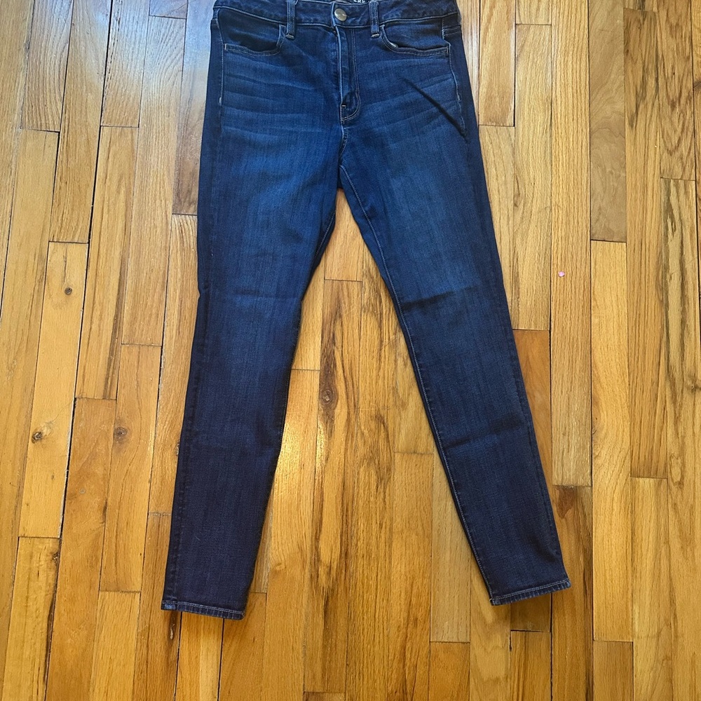 American Eagle Outfitters Blue Skinny Jeans